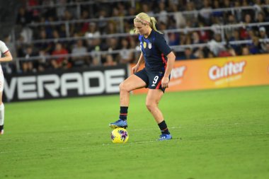 5 Mart 2020 'de Orlando Florida' daki Exploria Stadyumu 'nda düzenlenen 2020 SheBelieves Kupası' nda ABD - İngiltere Karşılaşması 