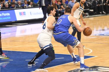 Orlando Magic, 7 Şubat 2019 'da Orlando, Florida' da bulunan Amway Arena 'da Minnesota Timberwolves' a ev sahipliği yapar..  