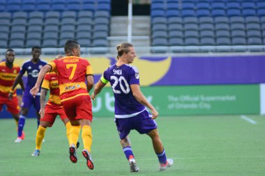 Orlando City SC, 29 Haziran 2016 'da Orlando Florida' daki Kamp Dünyası Stadyumu 'nda Fort Lauderdale Strikers' a ev sahipliği yaptı..