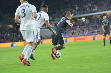 Orlando City 21 Nisan 2018 'de Orlando Florida' daki Exploria Stadyumu 'nda San Jose depremlerine ev sahipliği yaptı.. 