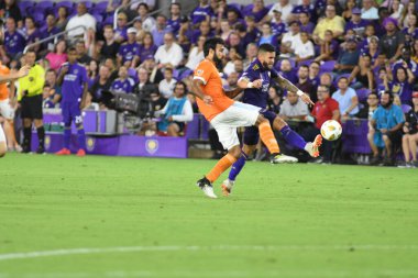 Orlando City SC, 22 Eylül 2018 'de Florida Exploria Stadyumu' nda Houston Dynamo 'yu ağırladı..