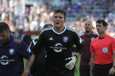 Orlando City 29 Nisan 2017 'de Orlando, Florida' daki Orlando City Stadyumu 'nda Colorado Rapids' e ev sahipliği yaptı.) 