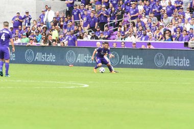 Orlando City, 31 Mart 2018 'de Orlando Florida' daki Exploria Stadyumu 'nda New York Red Bulls' a ev sahipliği yaptı..  