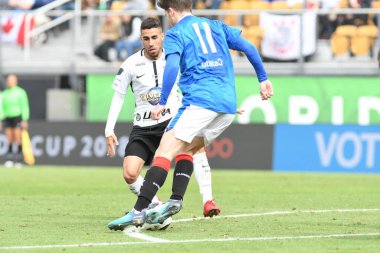 13 Ocak 2018 'de Orlando Florida' daki Spektrum Stadyumu 'nda düzenlenen Florida Kupası' nda Korucular Corinthianlara karşı..