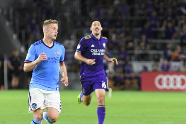 Orlando City 26 Temmuz 2018 'de Florida Exploria Stadyumu' nda NYC FC 'ye ev sahipliği yaptı. Fotoğraf: Marty Jean-Louis