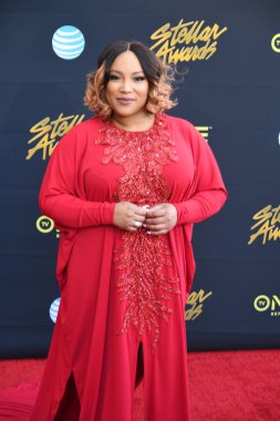 24 Mart 2018 Cumartesi günü Las Vegas 'taki Orleans Resort' ta düzenlenen 33. Yıldız Ödülleri Kırmızı Halı sırasında ünlüler.