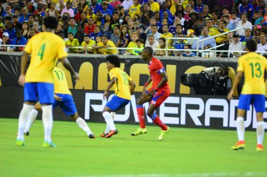 Brezilya, 8 Haziran 2016 tarihinde Orlando Florida 'daki Copa America Centenario' da Haiti ile karşılaştı..