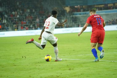 Amerikan Futbol Takımı 15 Kasım 2019 Cuma günü Orlando Florida 'daki Exploria Stadyumu' nda oynanan Concacaf Uluslar Ligi karşılaşmasında Kanada 'ya ev sahipliği yapmaktadır.
