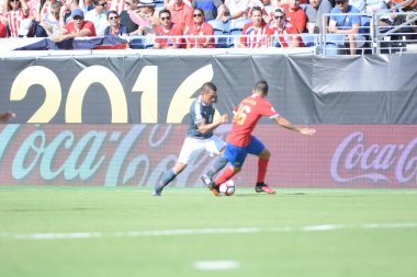 Kosta Rika, Copa America Centenario sırasında Paraguay ile Orlando Florida 'daki Dünya Kampı Stadyumu' nda karşılaştı.. 
