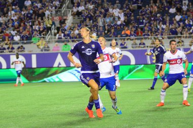 Orlando City, 24 Ağustos 2016 'da Orlando Florida' daki Kamp Dünyası Stadyumunda Toronto FC 'ye ev sahipliği yaptı..