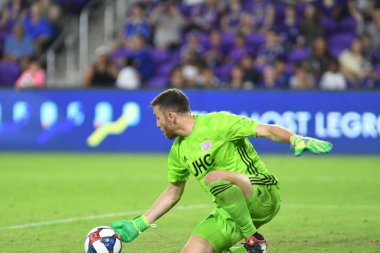 Orlando City 20 Şubat 2019 Çarşamba günü Orlando Fl 'daki Orlando City Stadyumu' nda New England 'a ev sahipliği yaptı. 