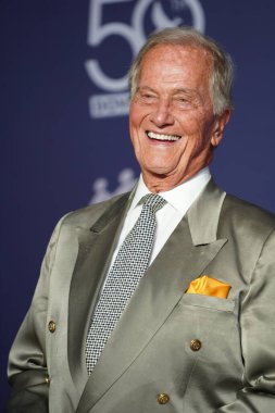 15 Ekim 2019 'da Nashville, Tennessee' deki Linbscome Üniversitesi 'nde verilen 50. GMA Dove Ödülleri sırasında kırmızı halı.