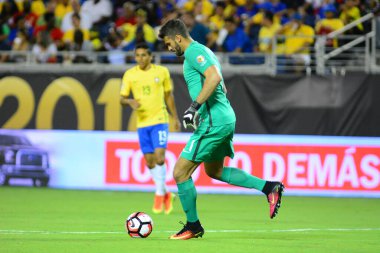 Brezilya, 8 Haziran 2016 tarihinde Orlando Florida 'daki Copa America Centenario' da Haiti ile karşılaştı..