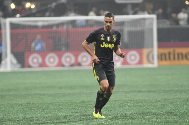 1 Ağustos 2018 tarihinde Atlanta 'daki Mercedez Benz Stadyumu' nda tüm yıldızlar Juventus 'a karşı..  