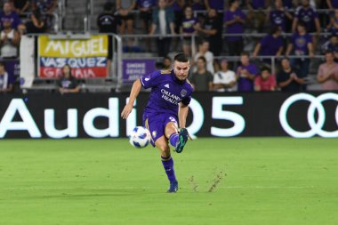 Orlando City 26 Temmuz 2018 'de Florida Exploria Stadyumu' nda NYC FC 'ye ev sahipliği yaptı. Fotoğraf: Marty Jean-Louis