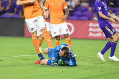 Orlando City SC, 22 Eylül 2018 'de Florida Exploria Stadyumu' nda Houston Dynamo 'yu ağırladı..