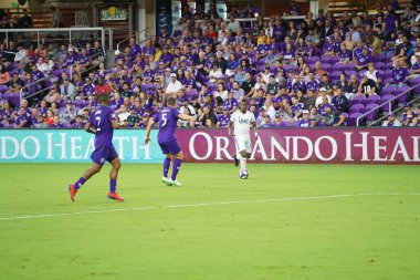 Orlando City SC, 19 Haziran 2019 Çarşamba günü Orlando 'daki Exploria Stadyumu' nda düzenlenen ABD Açık Kupası sırasında New England Devrimi 'ne ev sahipliği yaptı. 