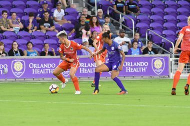 Orlando Pride 28 Haziran 2018 'de Orlando City Stadyumu' nda Houston Dash 'e ev sahipliği yaptı..  