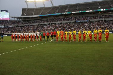Paris Saint-Germain, Tottenham Hotspur 'a karşı 22 Temmuz 2017' de Orlando Florida 'daki Citrus Bowl' da.   