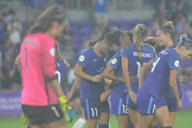 Orlando Pride 12 Ağustos 2017 'de Orlando City Stadyumu' nda New Jersey Sky Blue FC 'ye ev sahipliği yapmaktadır..  