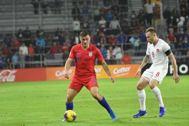 Amerikan Futbol Takımı 15 Kasım 2019 Cuma günü Orlando Florida 'daki Exploria Stadyumu' nda oynanan Concacaf Uluslar Ligi karşılaşmasında Kanada 'ya ev sahipliği yapmaktadır.