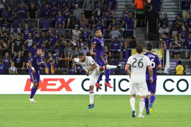 Orlando City 14 Temmuz 2018 'de Florida Exploria Stadyumu' nda Toronto FC 'ye ev sahipliği yaptı. Fotoğraf: Marty Jean-Louis