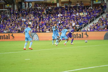 Orlando City, 10 Temmuz 2019 'da Orlando City Stadyumu' nda New York City FC 'ye ev sahipliği yaptı.. 