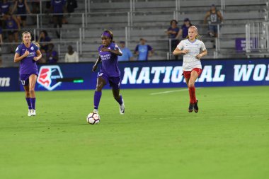 Orland Pride, 25 Ağustos 2018 'de Orlando Florida' daki Exploria Stadyumu 'nda Chicago Red Stars' a ev sahipliği yapıyor..  