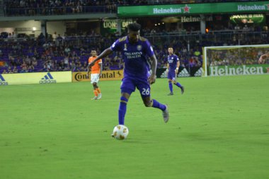 Orlando City SC, 22 Eylül 2018 'de Florida Exploria Stadyumu' nda Houston Dynamo 'yu ağırladı..