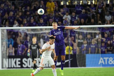 Orlando City SC, 6 Ağustos Salı günü Orlando Florida 'daki Exploria Stadyumu' nda oynanan ABD Kupası sırasında Atlanta United FC 'ye ev sahipliği yaptı..