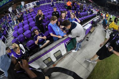 Orlando City SC, 10 Mart 2018 'de Orlando City Stadyumu' nda Minnesota United FC 'ye ev sahipliği yaptı..  