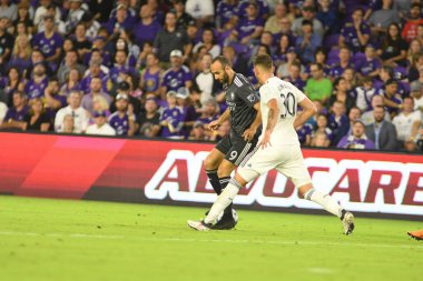 Orlando City 21 Nisan 2018 'de Orlando Florida' daki Exploria Stadyumu 'nda San Jose depremlerine ev sahipliği yaptı..  