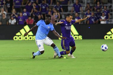 Orlando City 26 Temmuz 2018 'de Florida Exploria Stadyumu' nda NYC FC 'ye ev sahipliği yaptı. Fotoğraf: Marty Jean-Louis