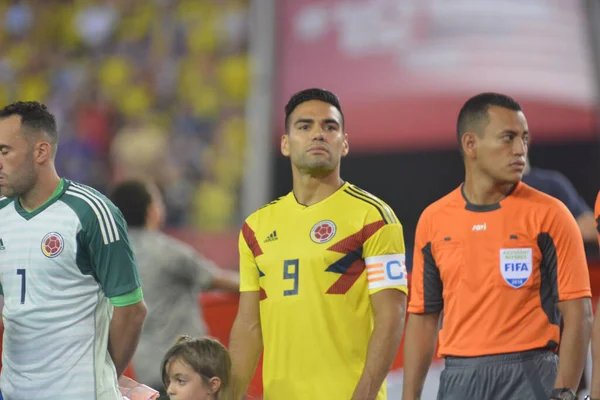ABD Kolombiya 'ya karşı Raymond James Stadyumu' nda 11 Ekim 2018 'de. 