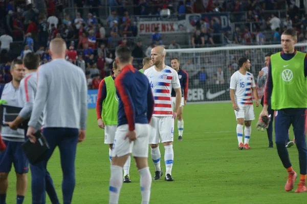 Men National Team Host Ecuador National Team Orlando City Stadium — Stock Photo, Image