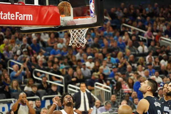 Jogo Basquete Temporada Nba Orlando Magic Miami Heat Janeiro 2020 — Fotografia de Stock