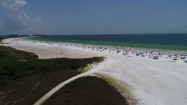 Αεροφωτογραφία Της Όμορφης Πόλης Clearwater Στη Φλόριντα Στις Αυγούστου 2017 — Φωτογραφία Αρχείου