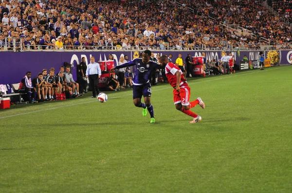 Orlando City Gospodarz Galaxy Camping World Stadium Orlando Florida Dniu — Zdjęcie stockowe