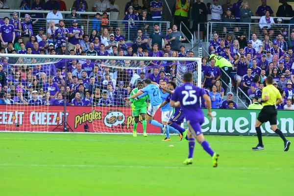 Orlando City, 5 Mart 2017 'de Orlando City Stadyumu' nda NYC FC 'ye ev sahipliği yaptı..