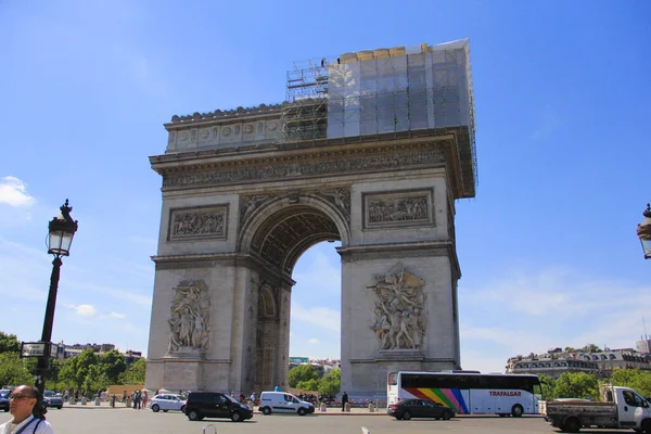Piękne Miasto Paryż Francja Dniu Maja 2014 — Zdjęcie stockowe