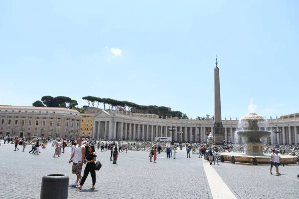 View Main Square Vatican Italy — Stock Photo, Image