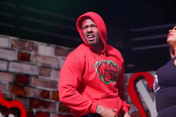 Mtv Wild Out Tour Värd Nick Cannon Amway Center Orlando — Stockfoto