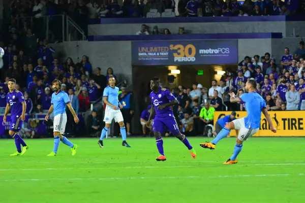 Orlando City, 5 Mart 2017 'de Orlando City Stadyumu' nda NYC FC 'ye ev sahipliği yaptı..  