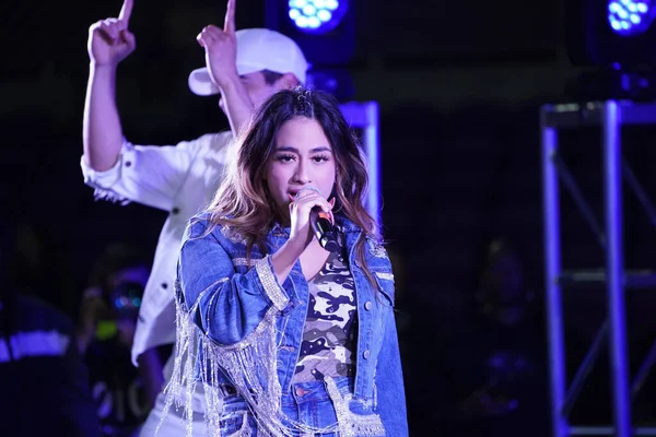 Cantante Ally Brooke Post Match Concert Presentado Por Pepsi Estadio — Foto de Stock