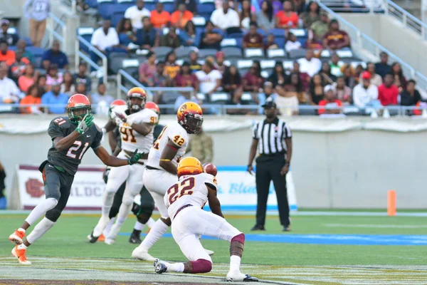 Florida Rattlers Enfrentan Bethune Cookman Wildcats Durante Los Clásicos Florida —  Fotos de Stock