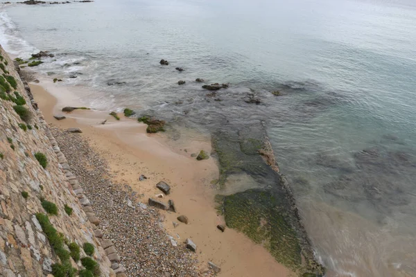 Vackra Klippor Vid Stranden — Stockfoto