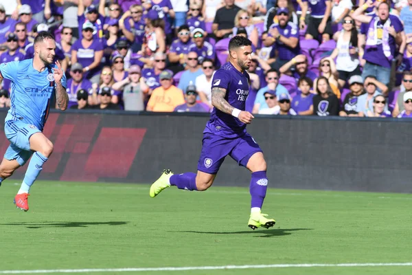 Orlando City Host New York City Orlando City Stadium Orlando — Fotografia de Stock