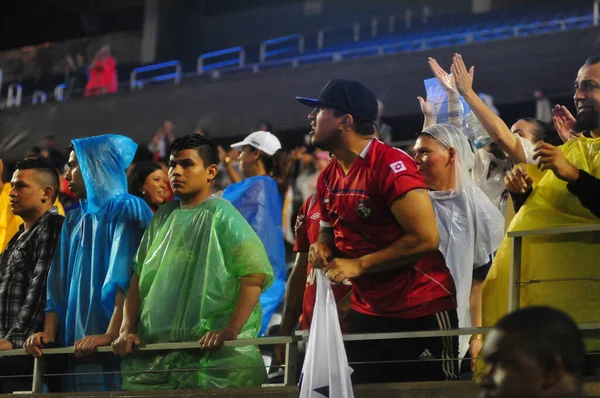 Boliwia Twarz Panama Podczas Copa American Centenario Orlando Floryda Camping — Zdjęcie stockowe