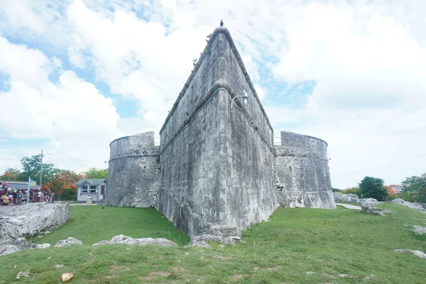 Veduta Delle Antiche Mura Della Fortezza — Foto Stock