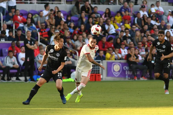 Flamengo Eintracht Frankfurt Orlando City Stadium Saturday January 2019 Photo — Stock Photo, Image